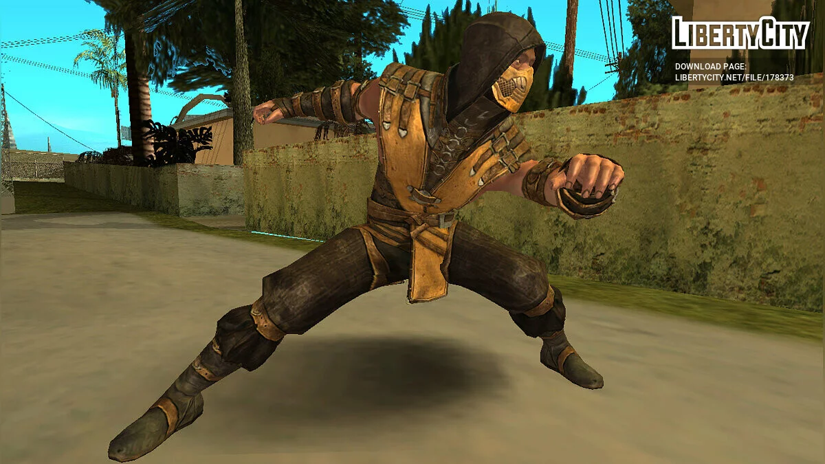 Скорпион (МКХ) / GTA San Andreas