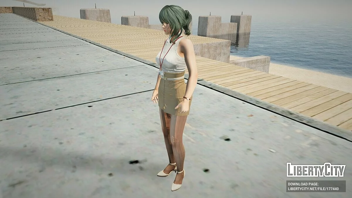 Тамаки в офисной одежде / GTA San Andreas