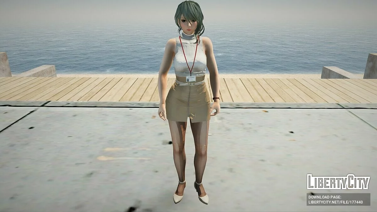 Тамаки в офисной одежде / GTA San Andreas