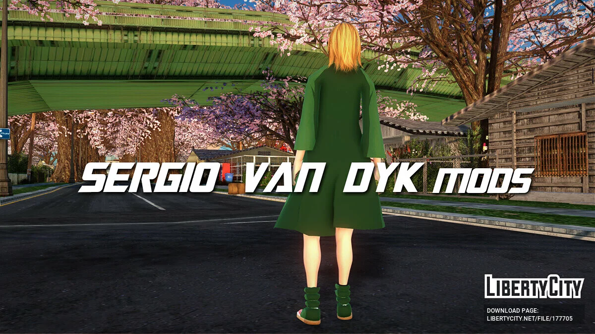 Тина Армстронг в костюме Цунаде / GTA San Andreas