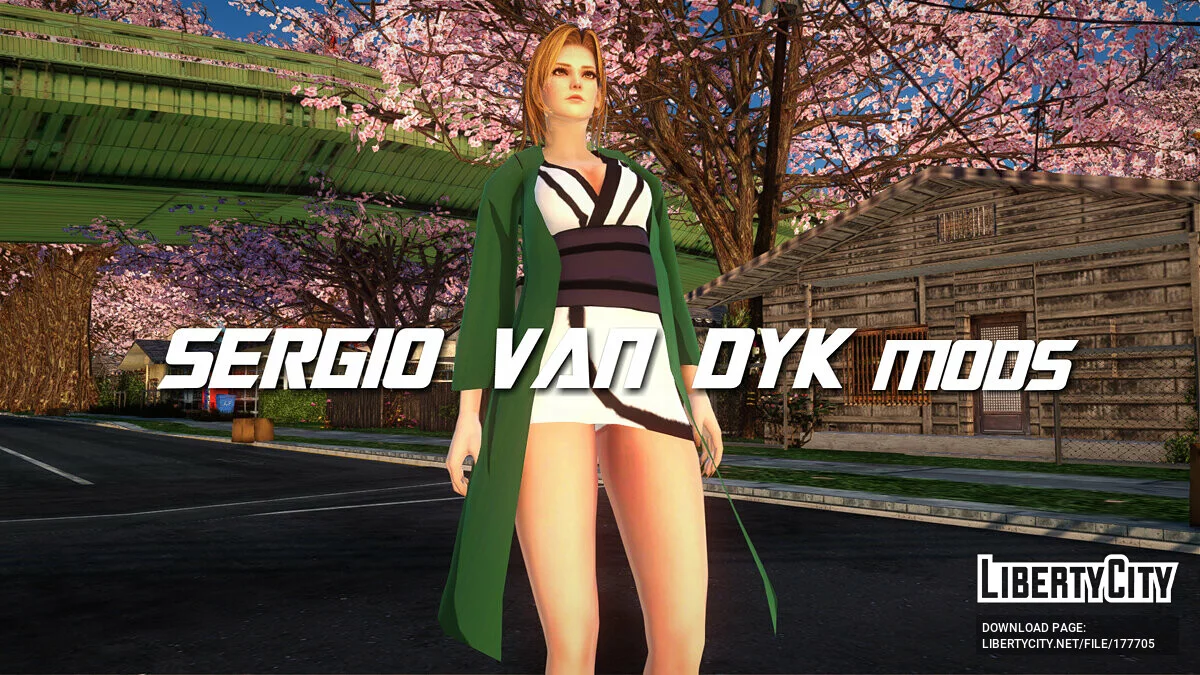 Тина Армстронг в костюме Цунаде / GTA San Andreas
