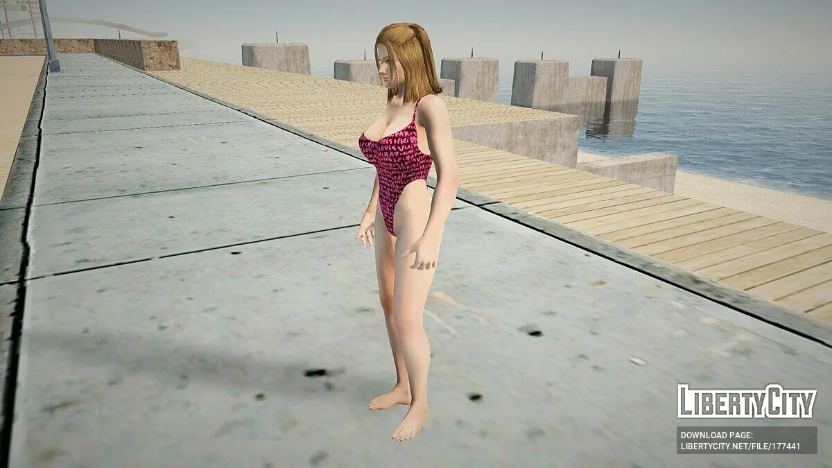 Тина Армстронг в купальнике / GTA San Andreas
