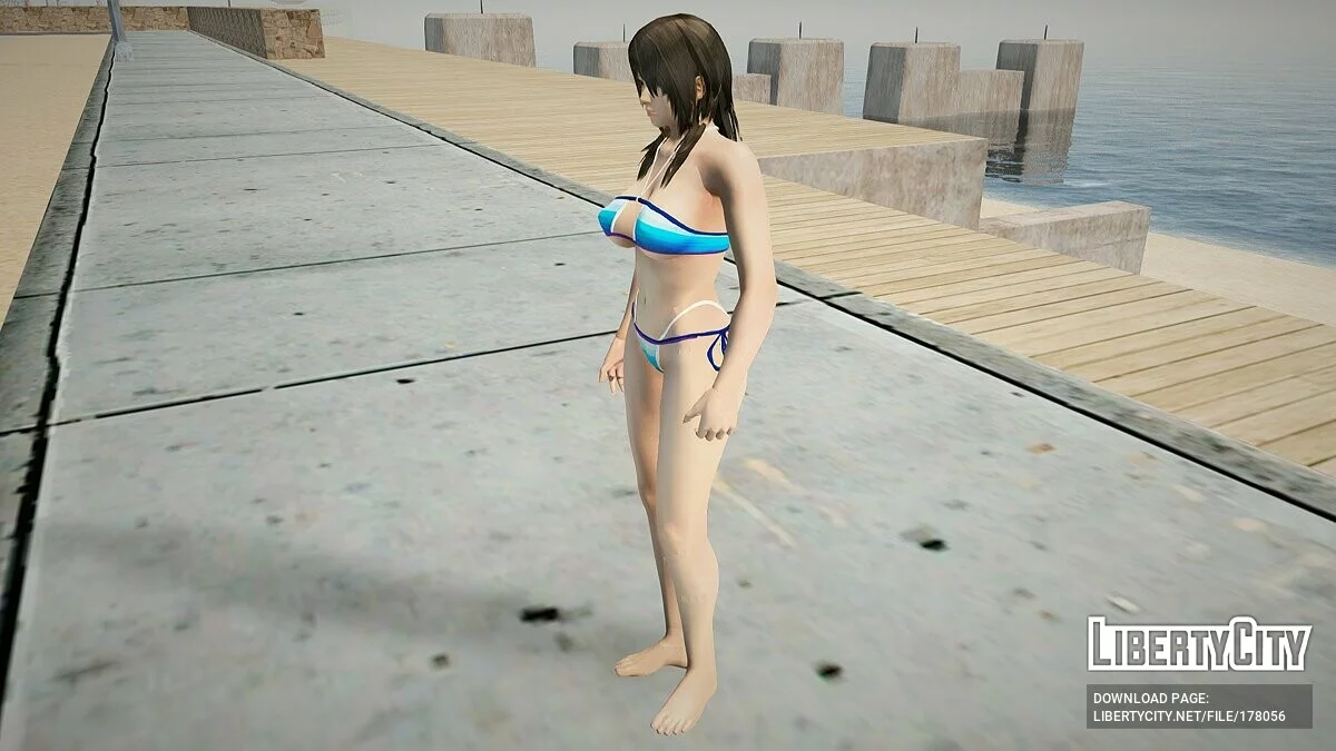 Yuri Kosukata в бикини / GTA San Andreas
