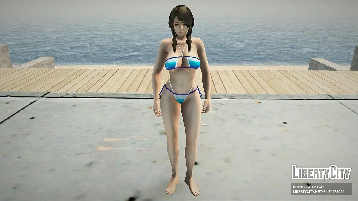 Yuri Kosukata в бикини / GTA San Andreas