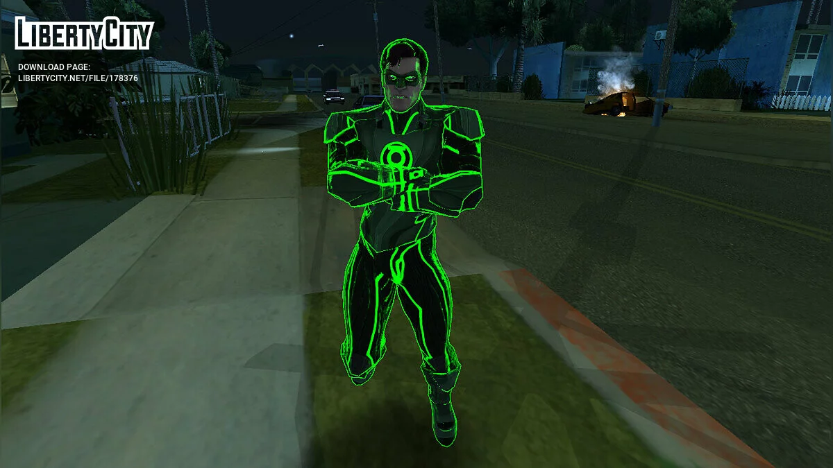 Зеленый Фонарь / GTA San Andreas