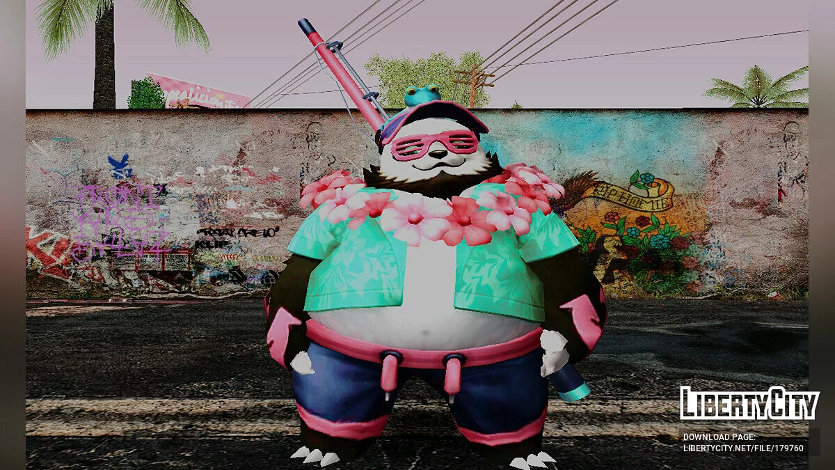 Akai из Mobile Legends Hero / GTA San Andreas