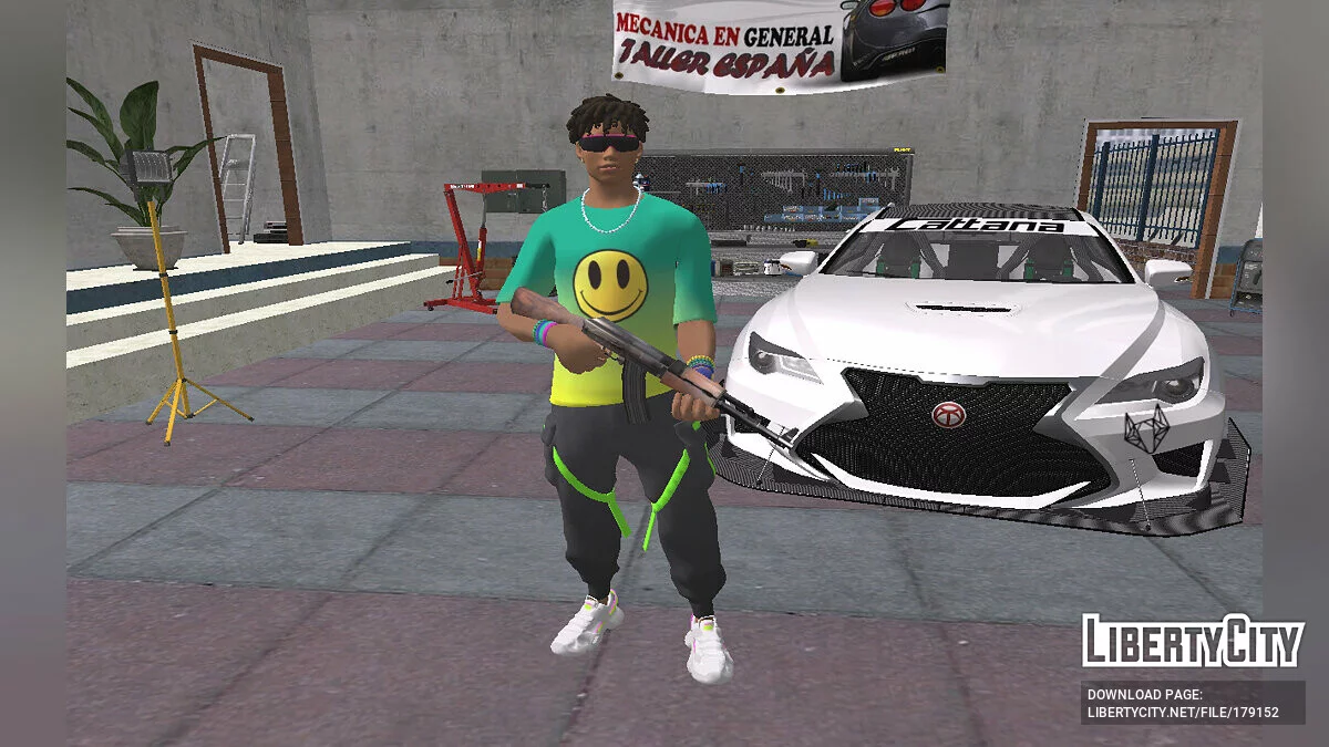 Alto из Fortnite / GTA San Andreas