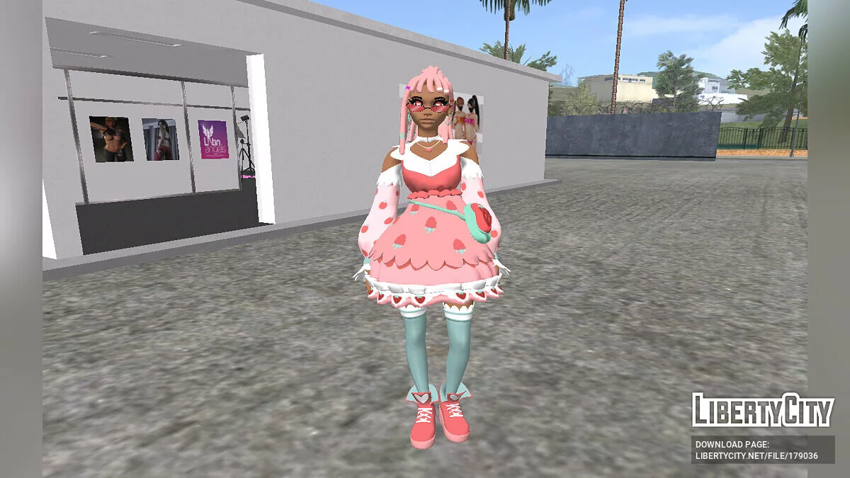 Belle Berry из Fortnite / GTA San Andreas