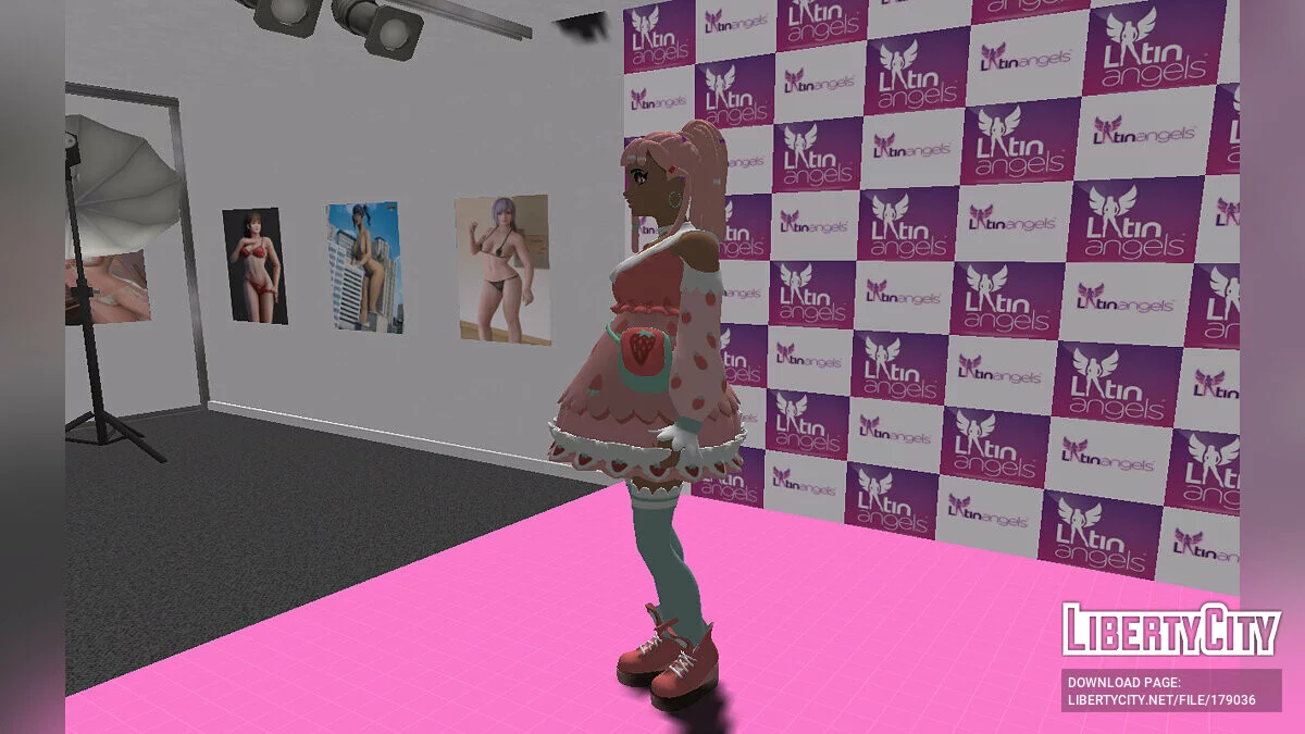 Belle Berry из Fortnite / GTA San Andreas