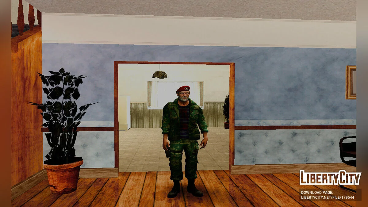 Билл (Russian Spetsnaz) из Left 4 Dead / GTA San Andreas