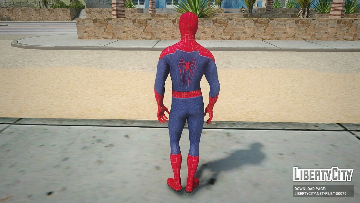 Скачать Человек-паук из The Amazing Spider-Man 2 для GTA San Andreas