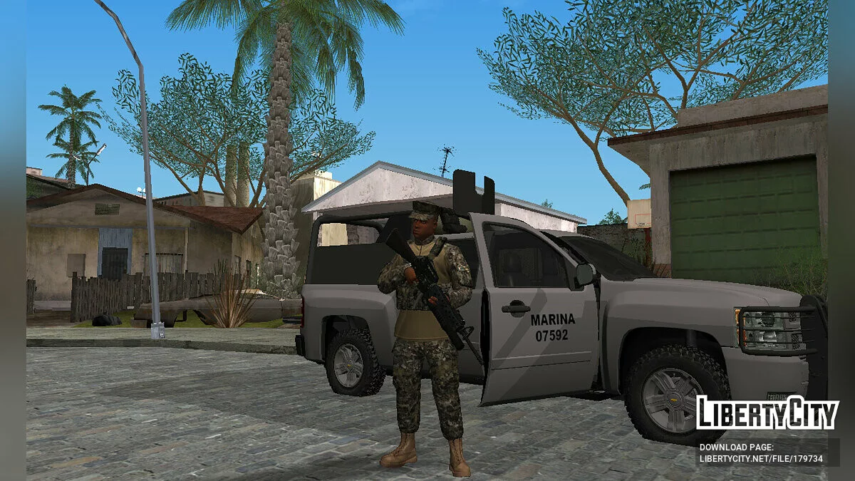 Чернокожий солдат / GTA San Andreas