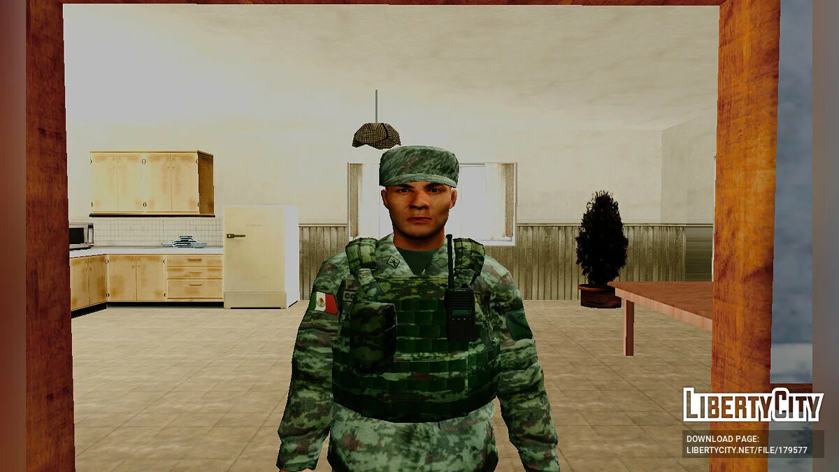 Два солдата из Сухопутных войск Мексики / GTA San Andreas