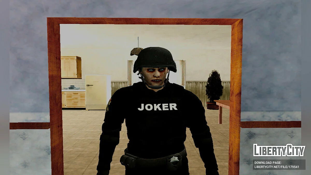 Джокер в обмундировании спецназа / GTA San Andreas
