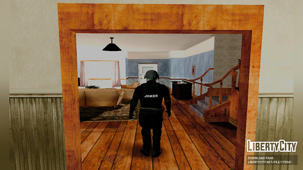 Джокер в обмундировании спецназа / GTA San Andreas