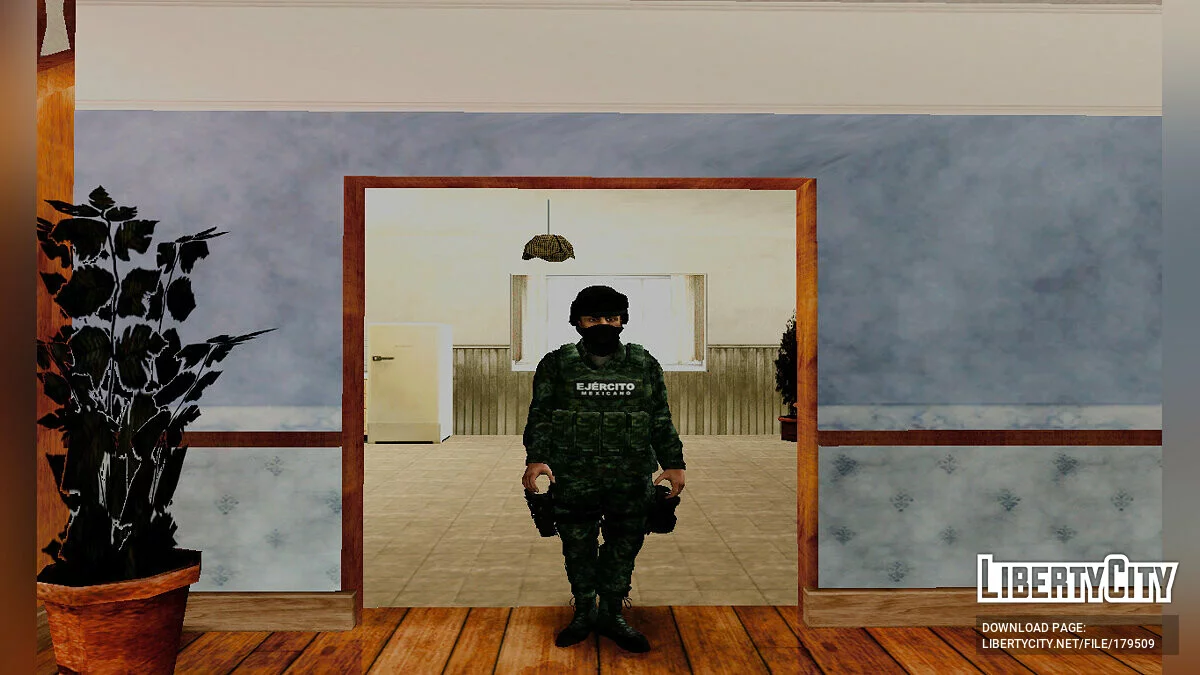 Elemento Del Ejercito Mexicano v3 / GTA San Andreas