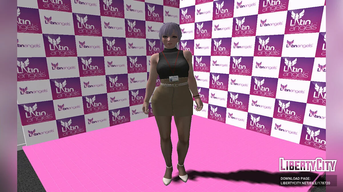 Фиона в офисной одежде / GTA San Andreas