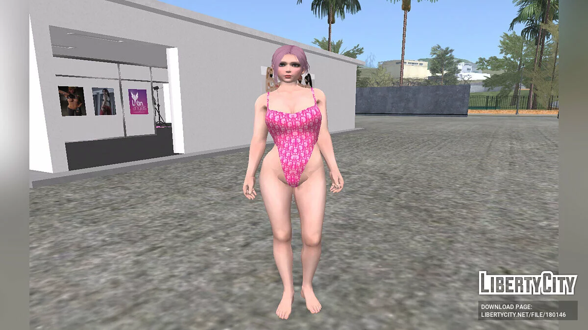 Элис в купальнике Диор / GTA San Andreas