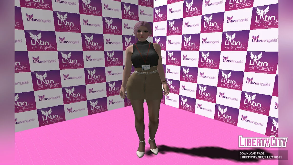 Элис в офисной одежде / GTA San Andreas