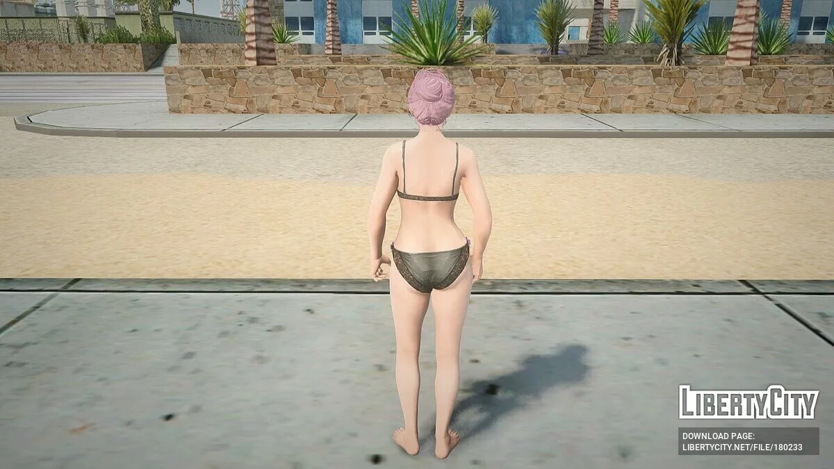 Элиза в нижнем белье / GTA San Andreas