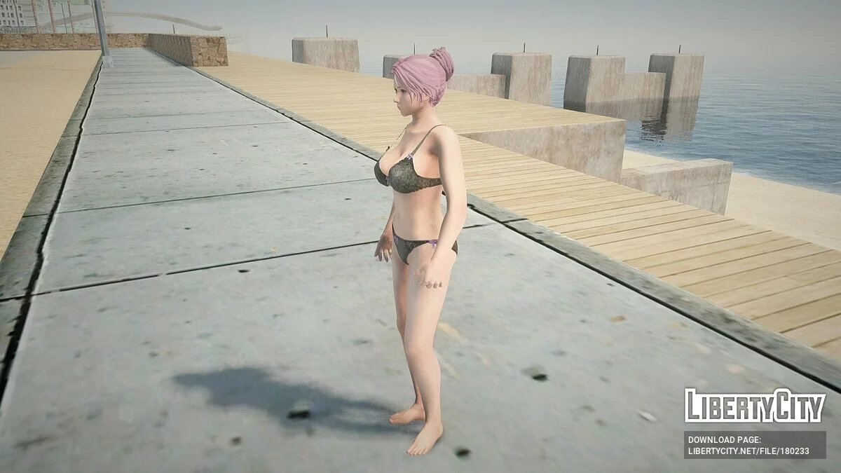 Элиза в нижнем белье / GTA San Andreas