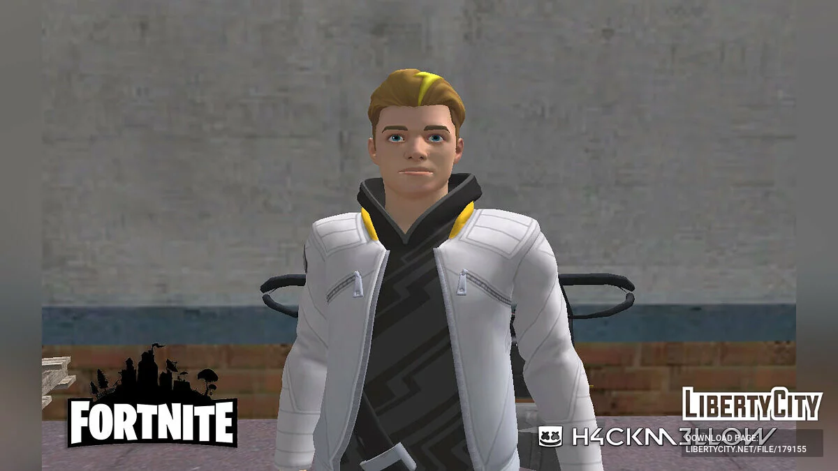 Lachlan из Fortnite / GTA San Andreas