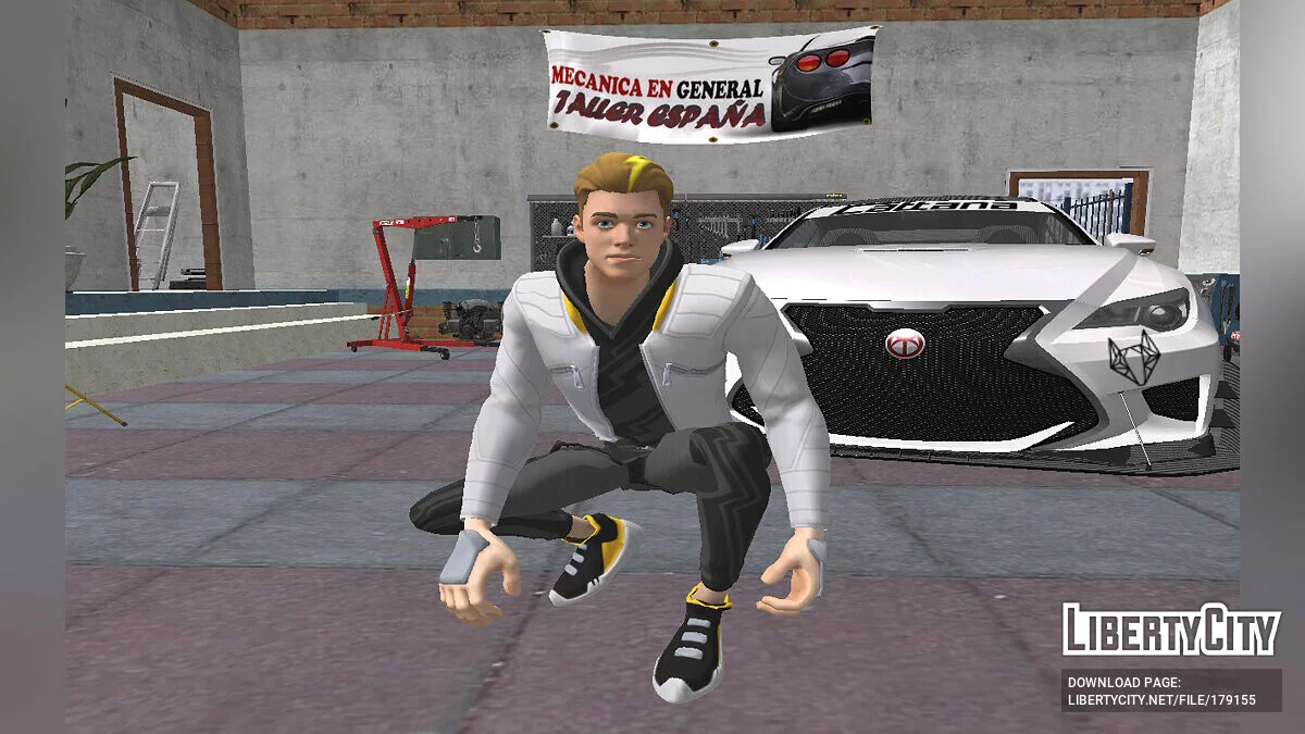 Lachlan из Fortnite / GTA San Andreas