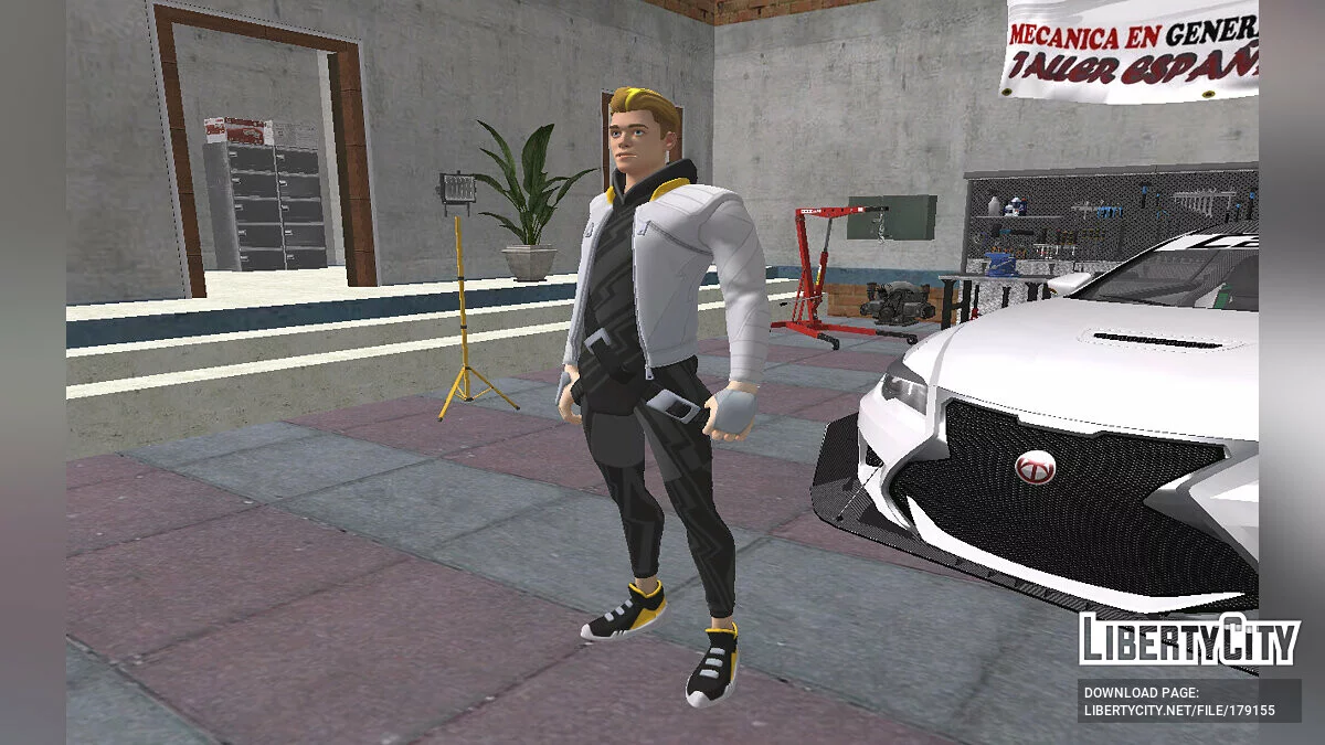 Lachlan из Fortnite / GTA San Andreas