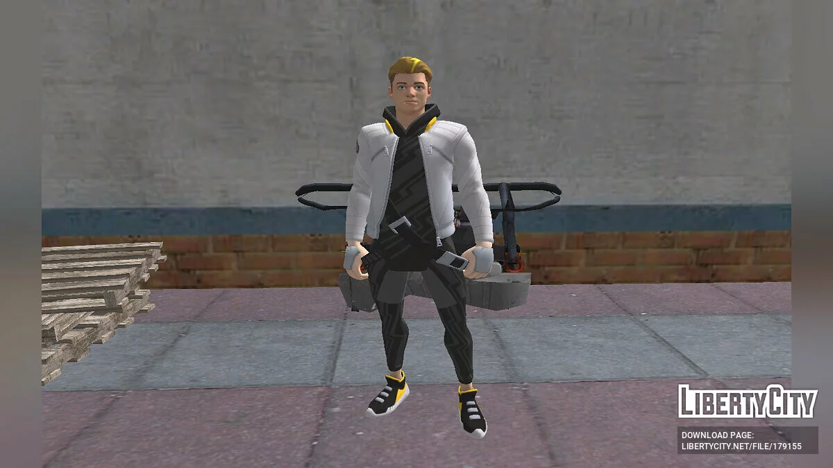 Lachlan из Fortnite / GTA San Andreas