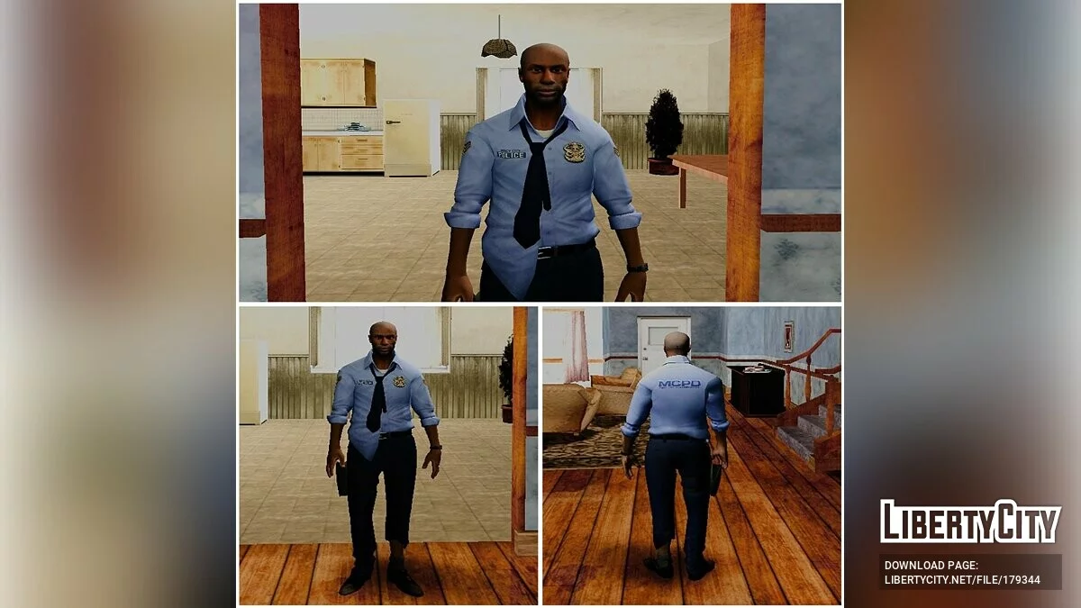 Луис из Left 4 Dead (Коп) / GTA San Andreas