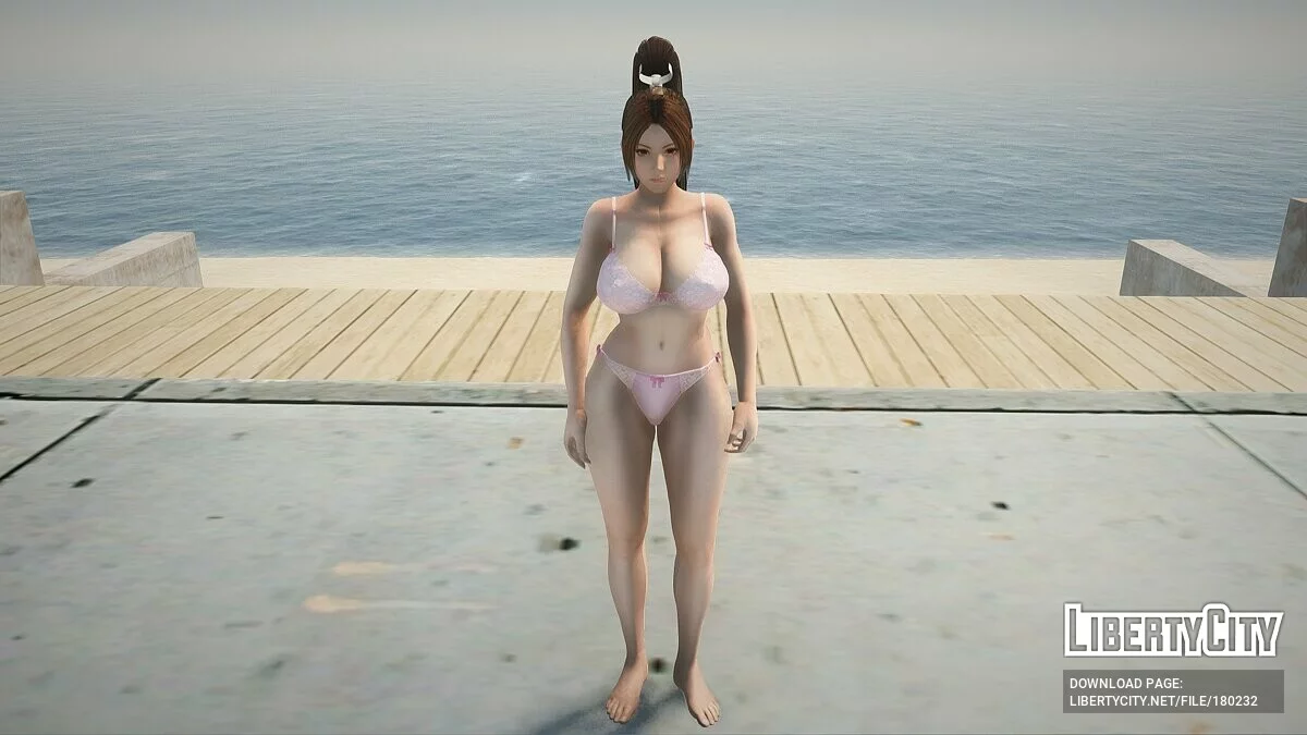 Мэй Ширануи в бикини / GTA San Andreas