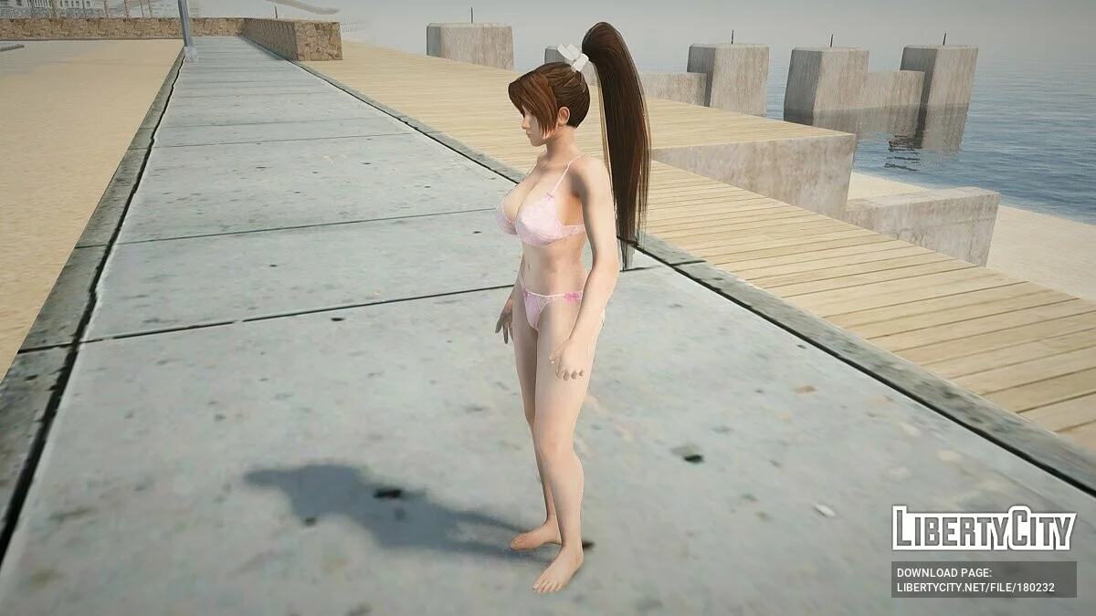 Мэй Ширануи в бикини / GTA San Andreas