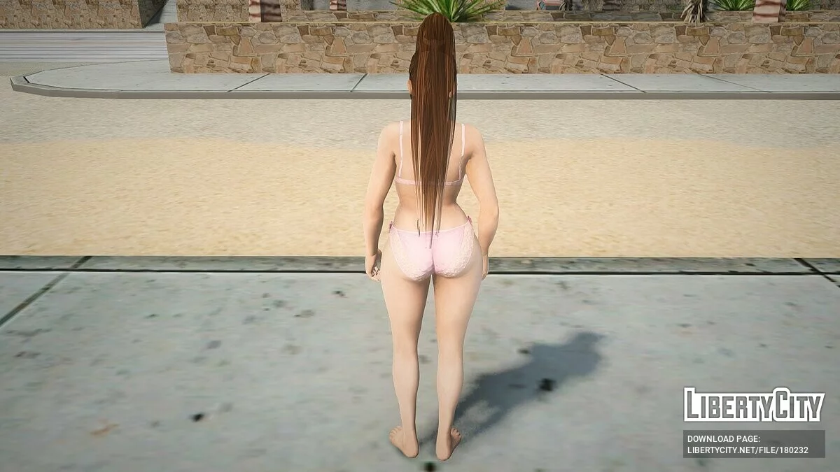 Мэй Ширануи в бикини / GTA San Andreas