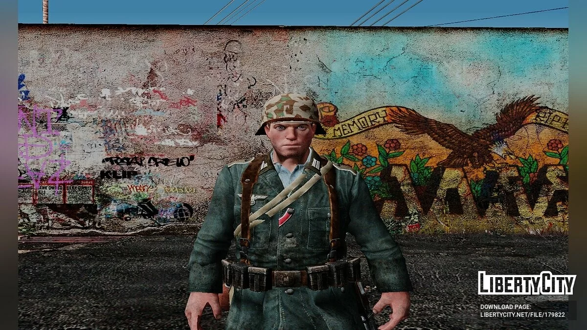 Немецкие солдаты из Enemy Front / GTA San Andreas