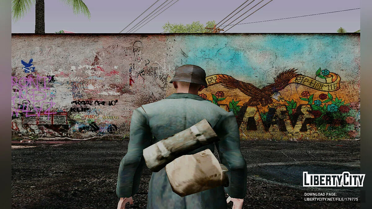 Немецкий солдат из Call of Duty Finest Hour / GTA San Andreas