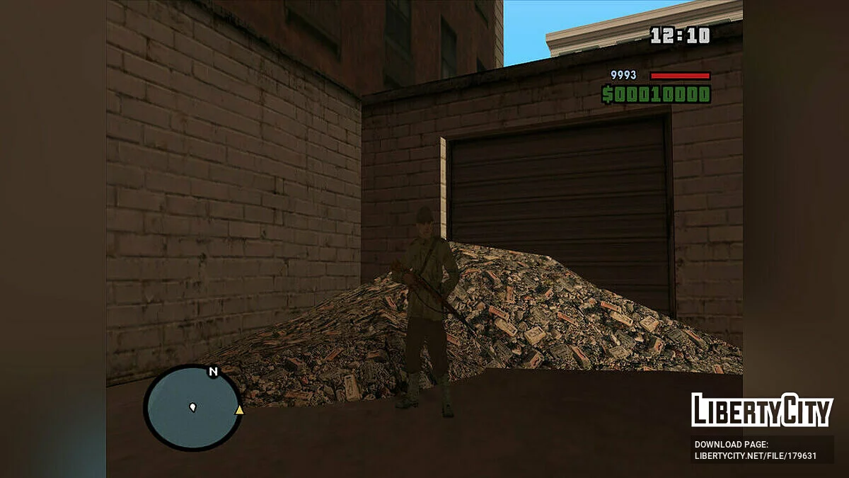 Румынский солдат Второй мировой / GTA San Andreas