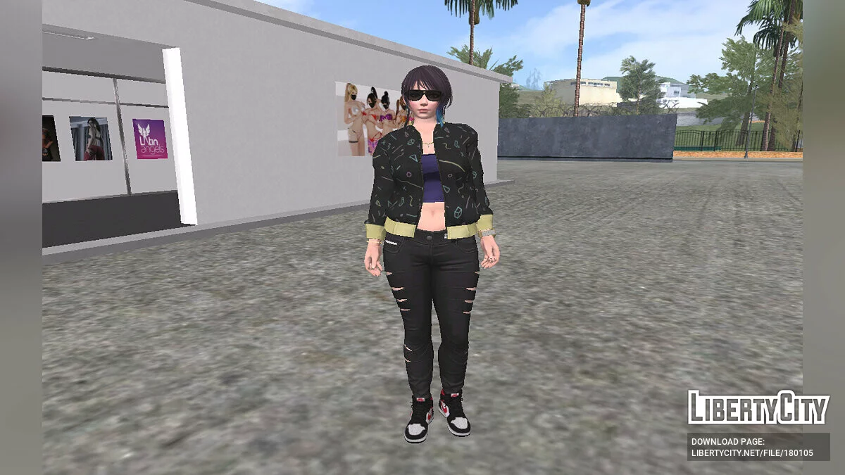 Шенди - FC V2 Bomber Jacket / GTA San Andreas