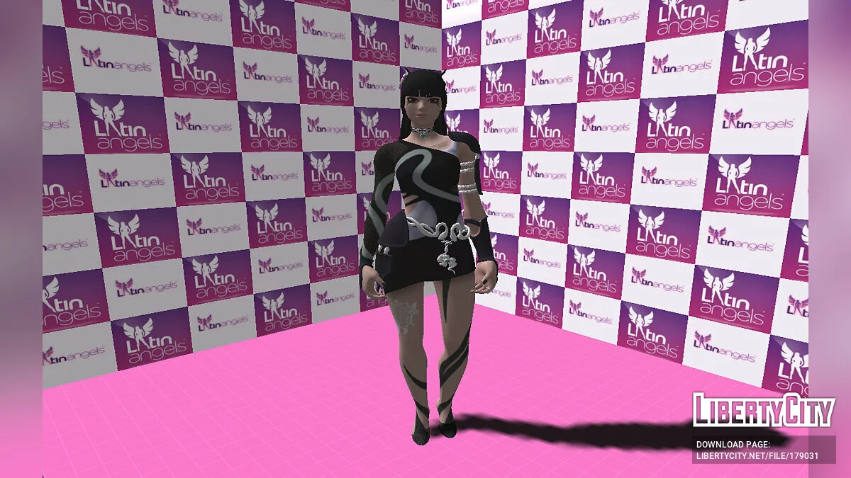 Slayer Charlotte из Fortnite / GTA San Andreas