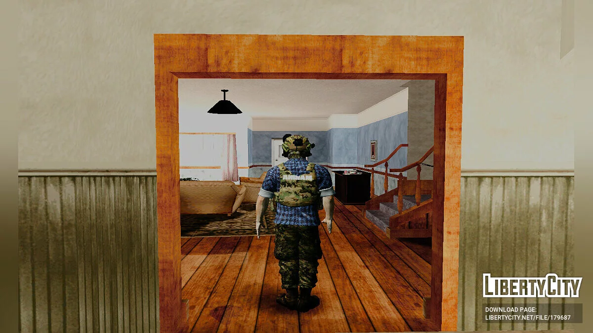 Soldado из Секретаря военно-морского флота Мексики / GTA San Andreas