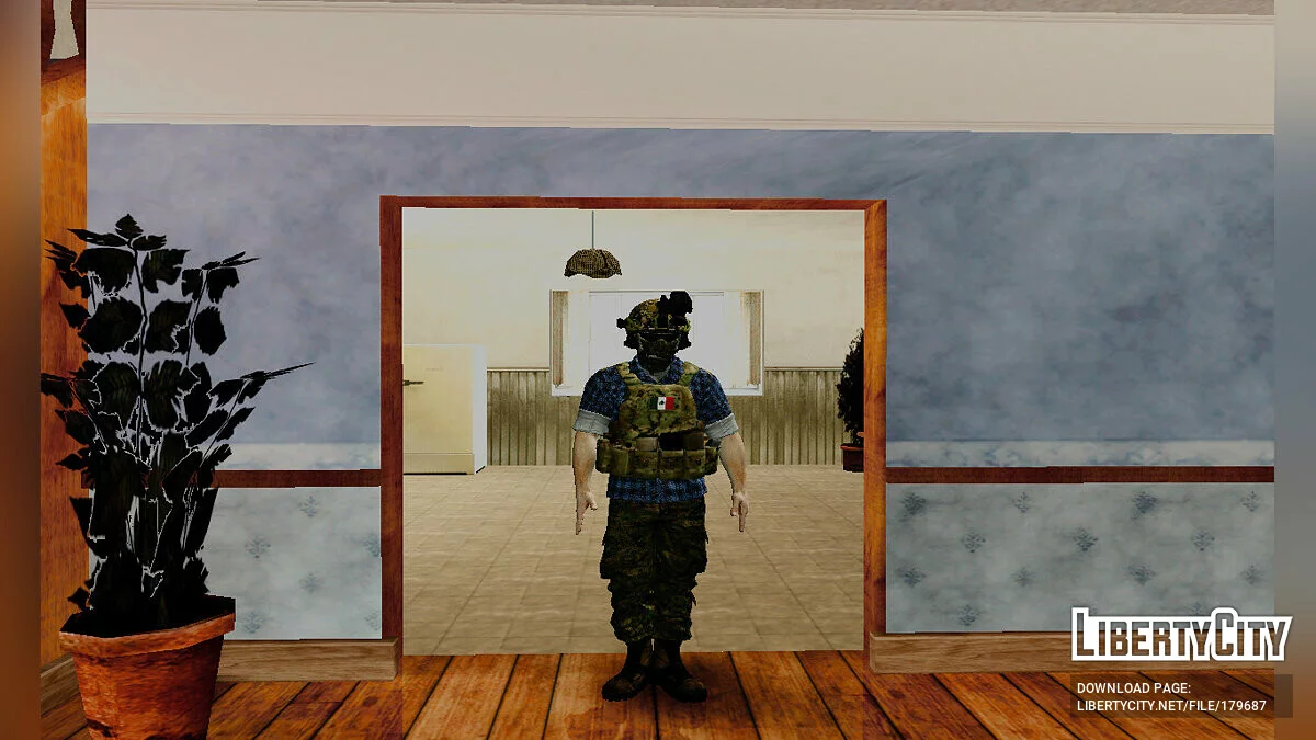 Soldado из Секретаря военно-морского флота Мексики / GTA San Andreas