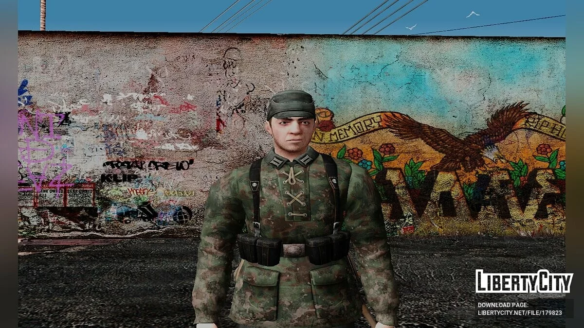 Солдаты из Sniper Elite 2 (Немецкий и советский) / GTA San Andreas