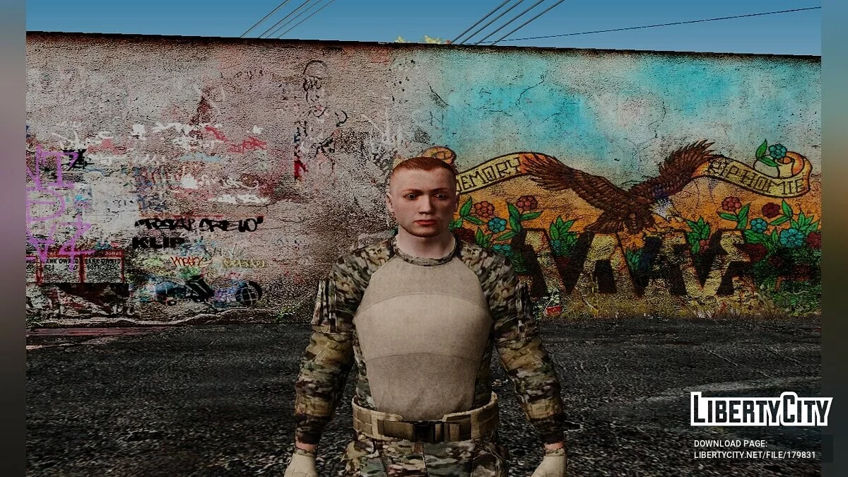 Солдаты из Военно-морского флота Мексики (Повседневная униформа) / GTA San Andreas
