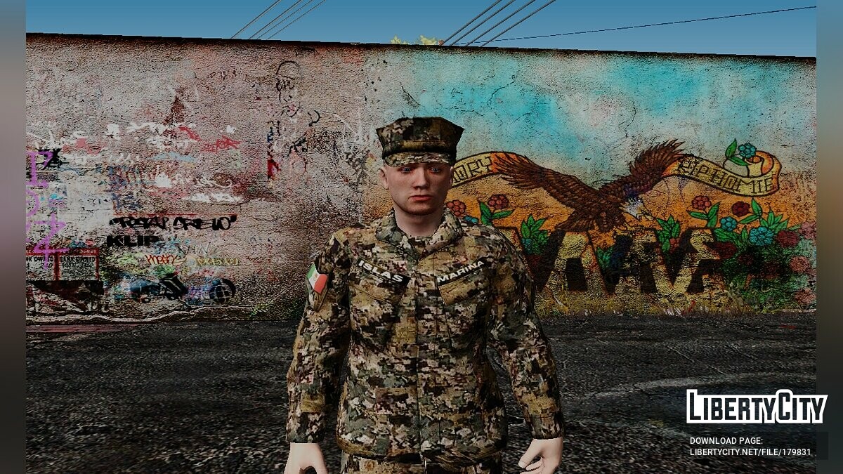 Замена скинов San Andreas Army (army.dff, army.dff) в GTA San Andreas (296  файлов) / Страница 3