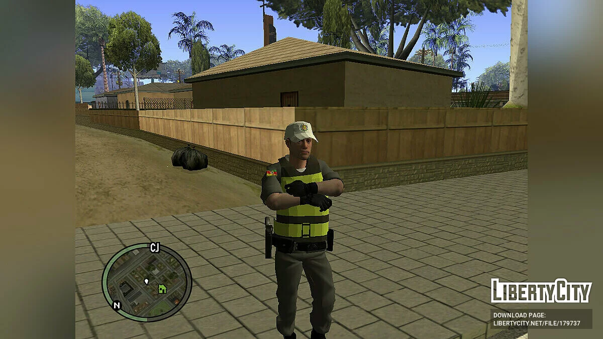 Сотрудник Военной бригады Риу-Гранди-ду-Сул / GTA San Andreas