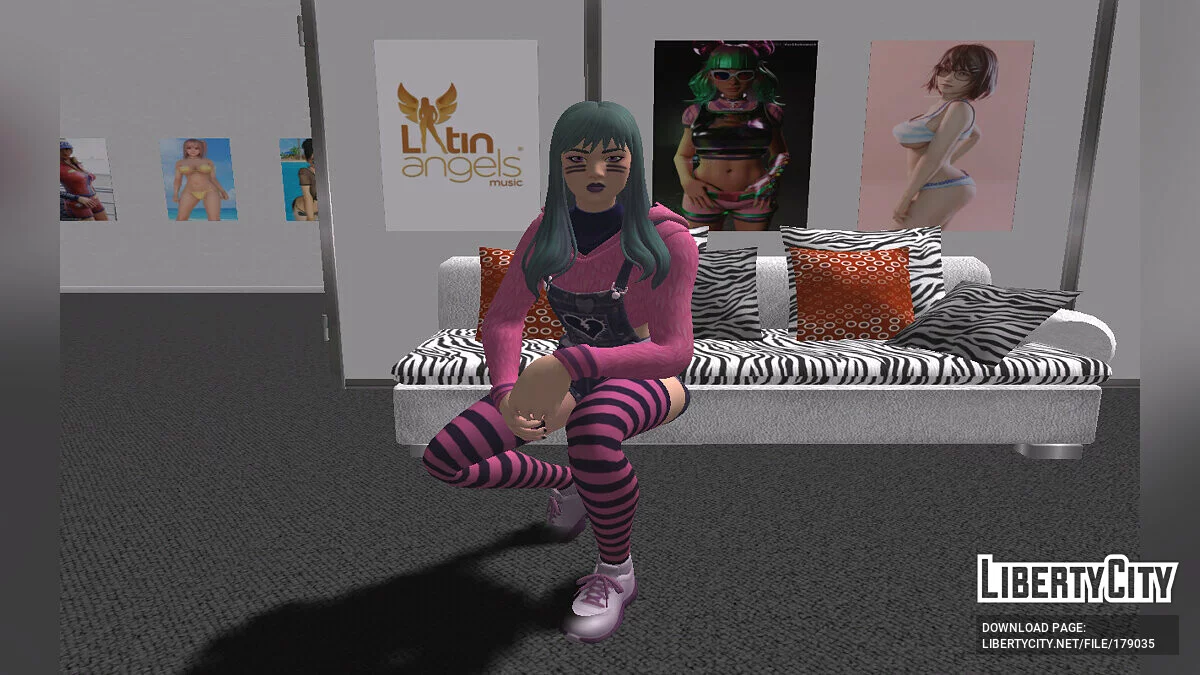 Syd из Fortnite / GTA San Andreas