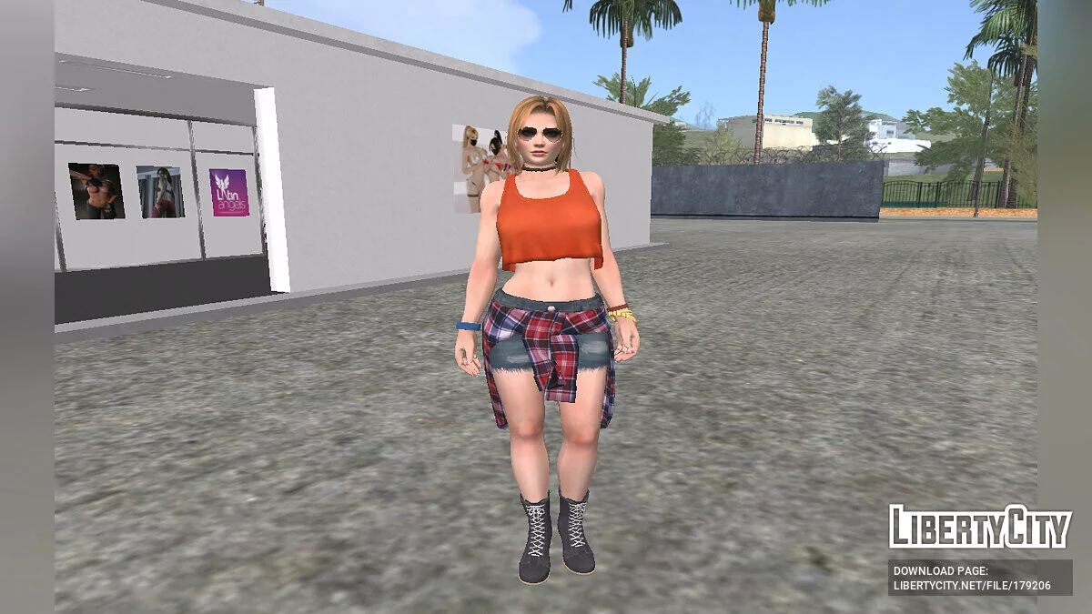 Тина Армстронг - костюм 5 DOA6 / GTA San Andreas