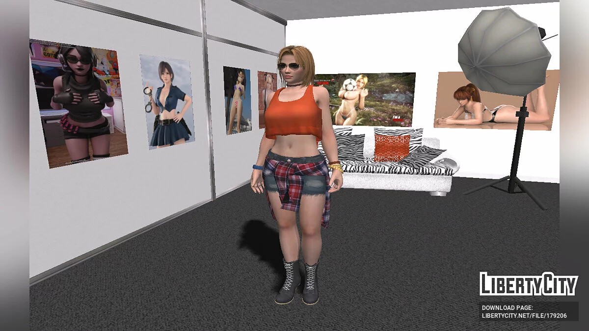 Тина Армстронг - костюм 5 DOA6 / GTA San Andreas