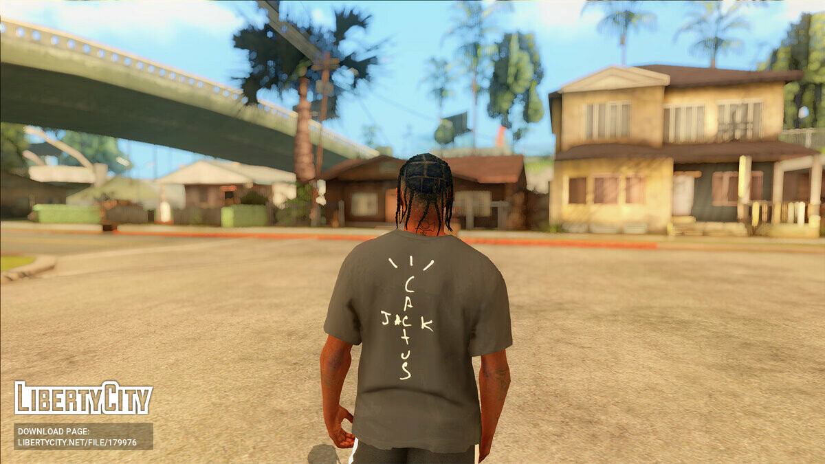 Скачать Travis Scott для GTA San Andreas