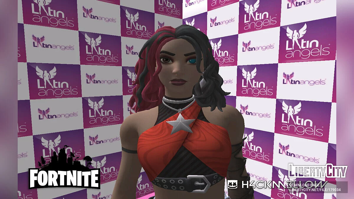 Undercover Kor из Fortnite / GTA San Andreas