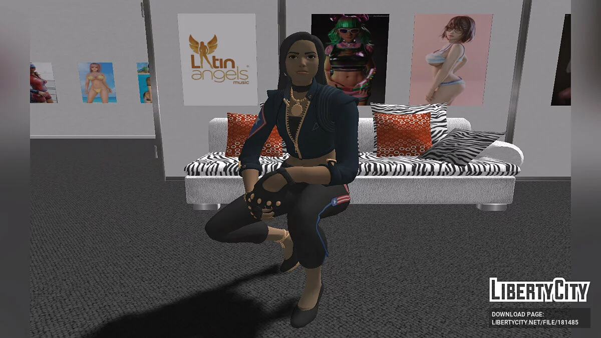 Чика из Fortnite / GTA San Andreas